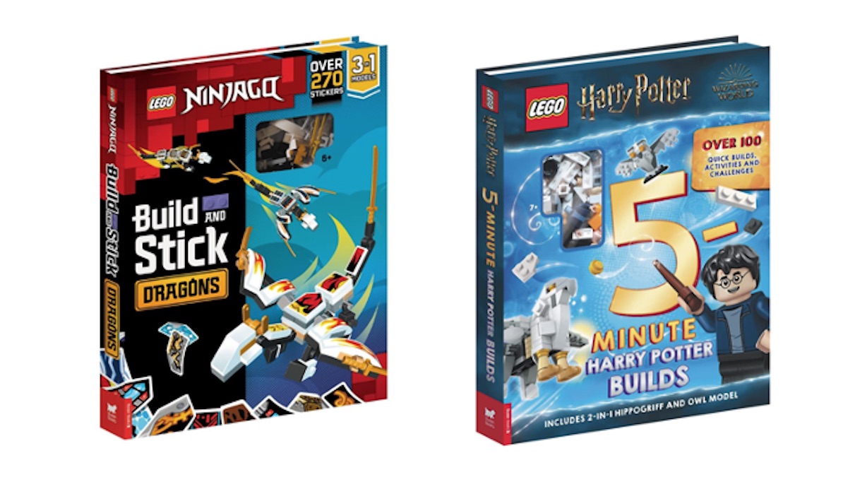 Two new official LEGO activity books are launching tomorrow