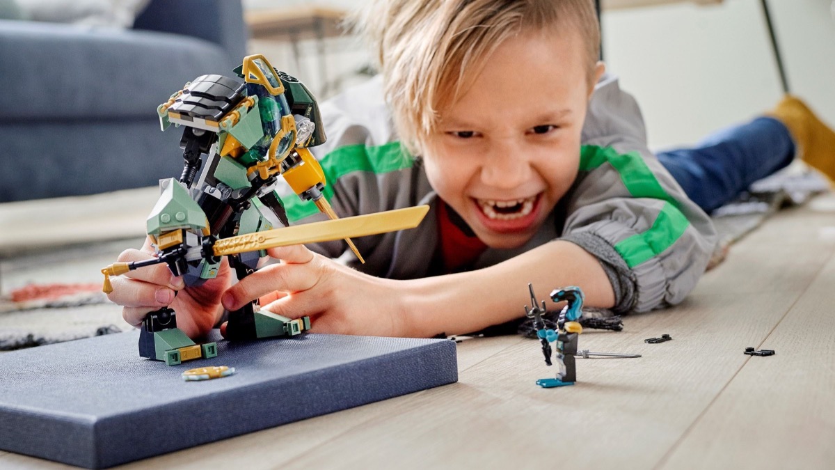 LEGO NINJAGO 71750 Lloyd’s Hydro Mech was originally very different