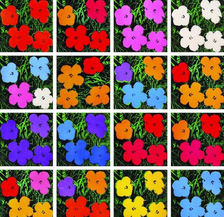 Andy Warhol Flowers 4