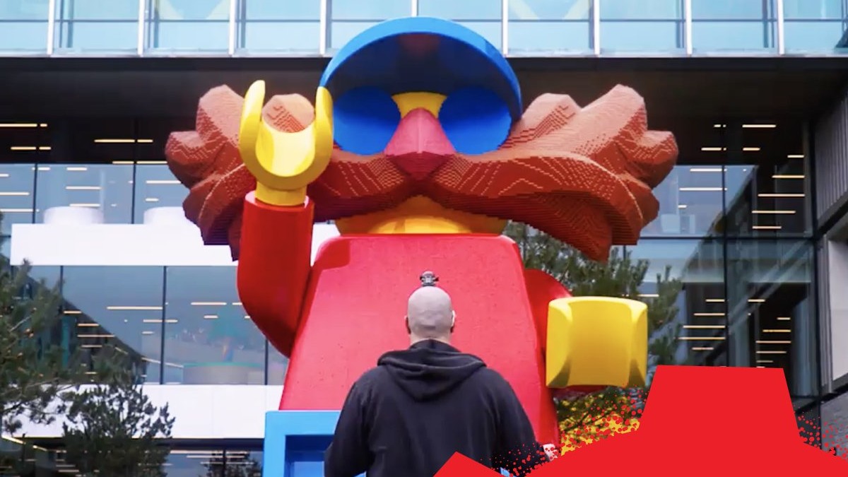 Dr. Eggman heads to LEGO HQ in latest LEGO Sonic the Hedgehog video 