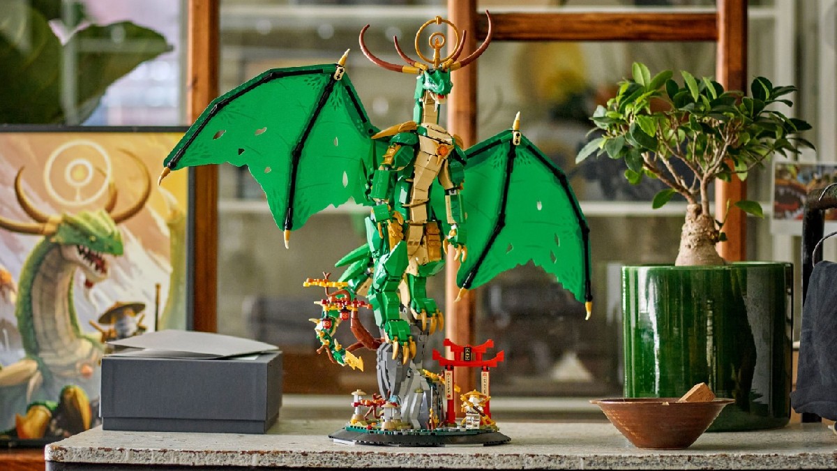Three new LEGO NINJAGO 2025 display sets revealed