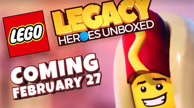 LEGO Legacy: Heroes Unboxed launching on Thursday