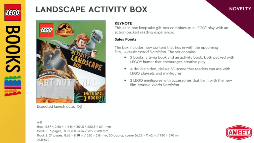 LEGO Jurassic World Dominion Landscape Activity Box 1 1024x578