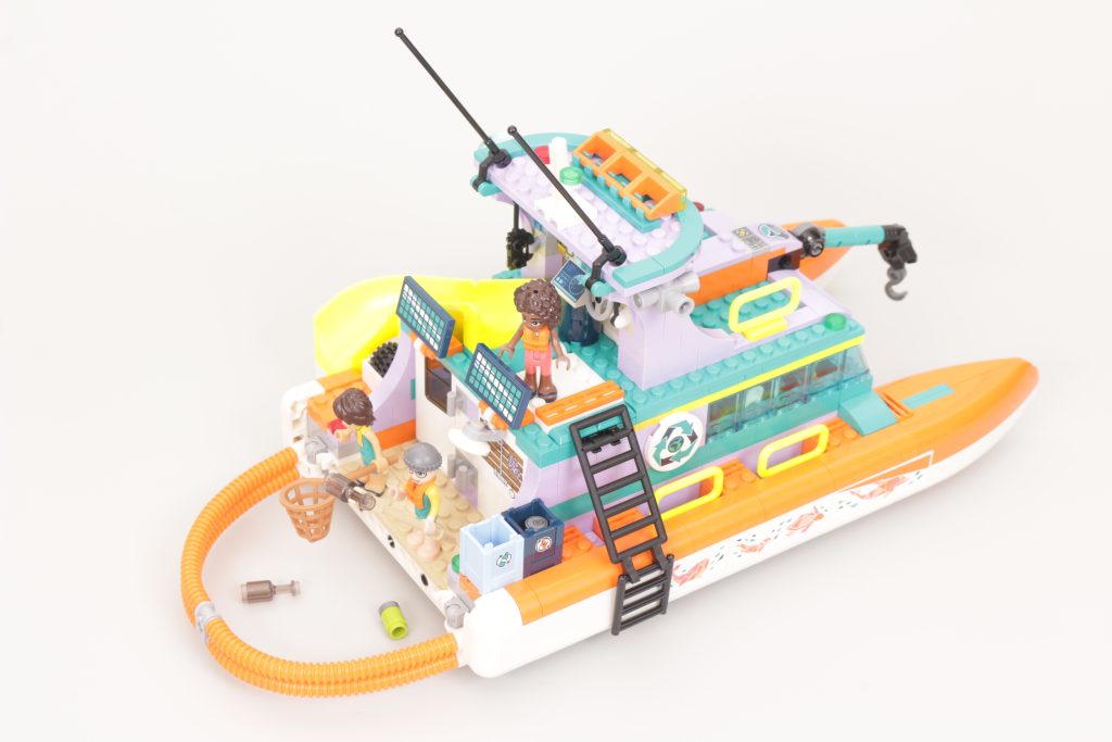 LEGO Friends 41734 Sea Rescue Boat review 3 1024x683