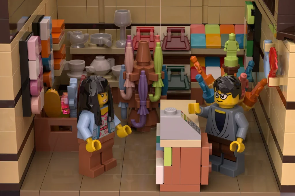LEGO Ideas japanese village 3 1024x682