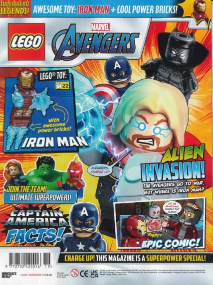 LEGO Super Hero Legends Avengers magazine