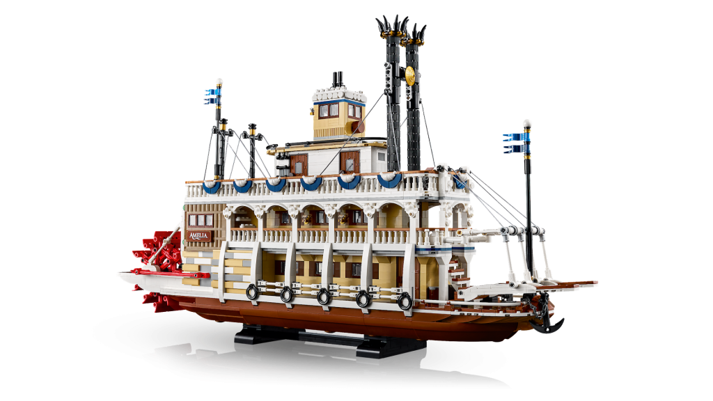 LEGO Ideas 21356 River Steamboat contents 2 1024x576