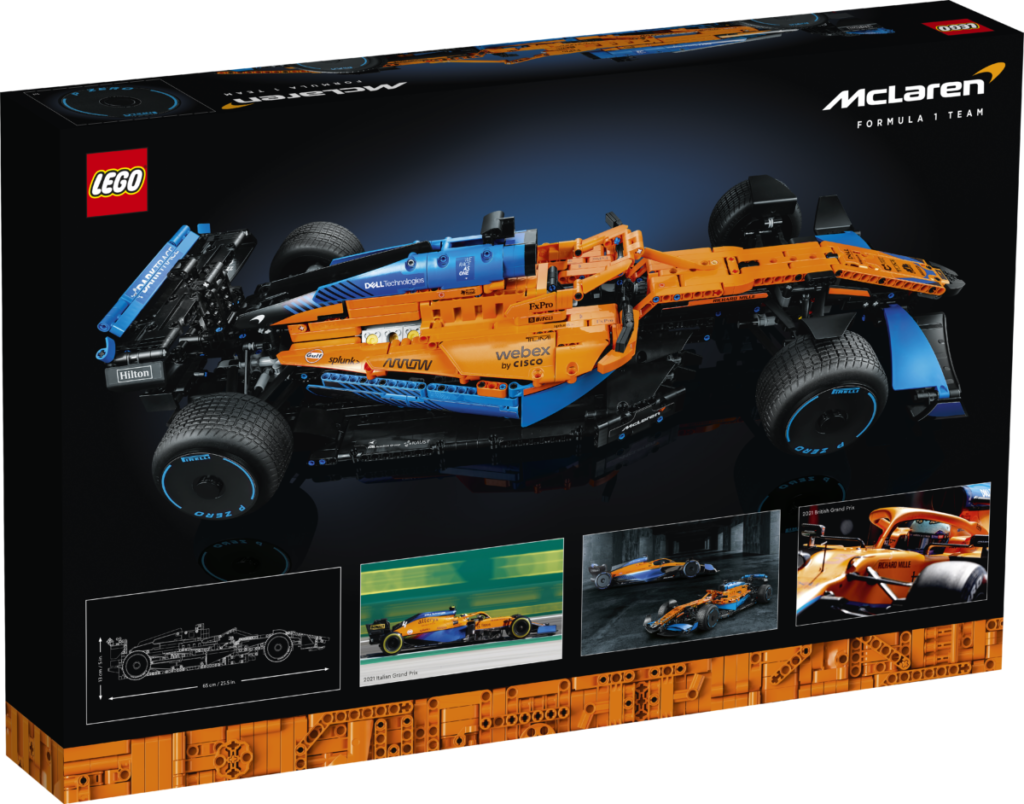 LEGO Technic 42141 McLaren Formula 1 Race Car 2 1024x804