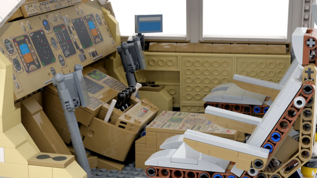 LEGO Ideas Boeing 747 Cockpit 1 1024x576