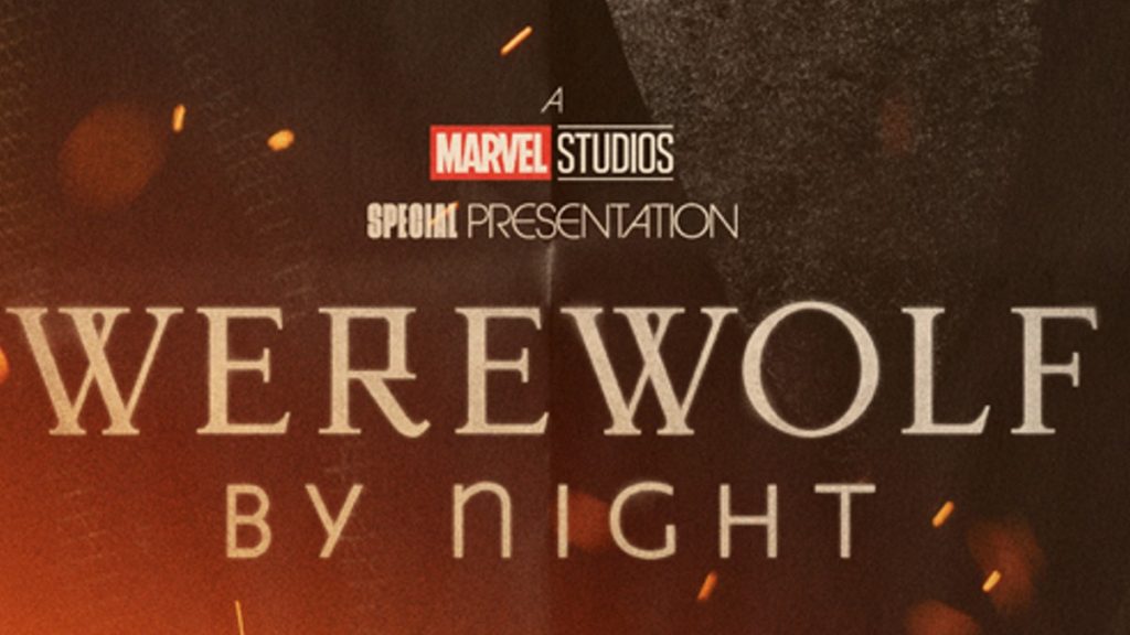 Werewolf by Night logo poster featured marvel studios 1024x576