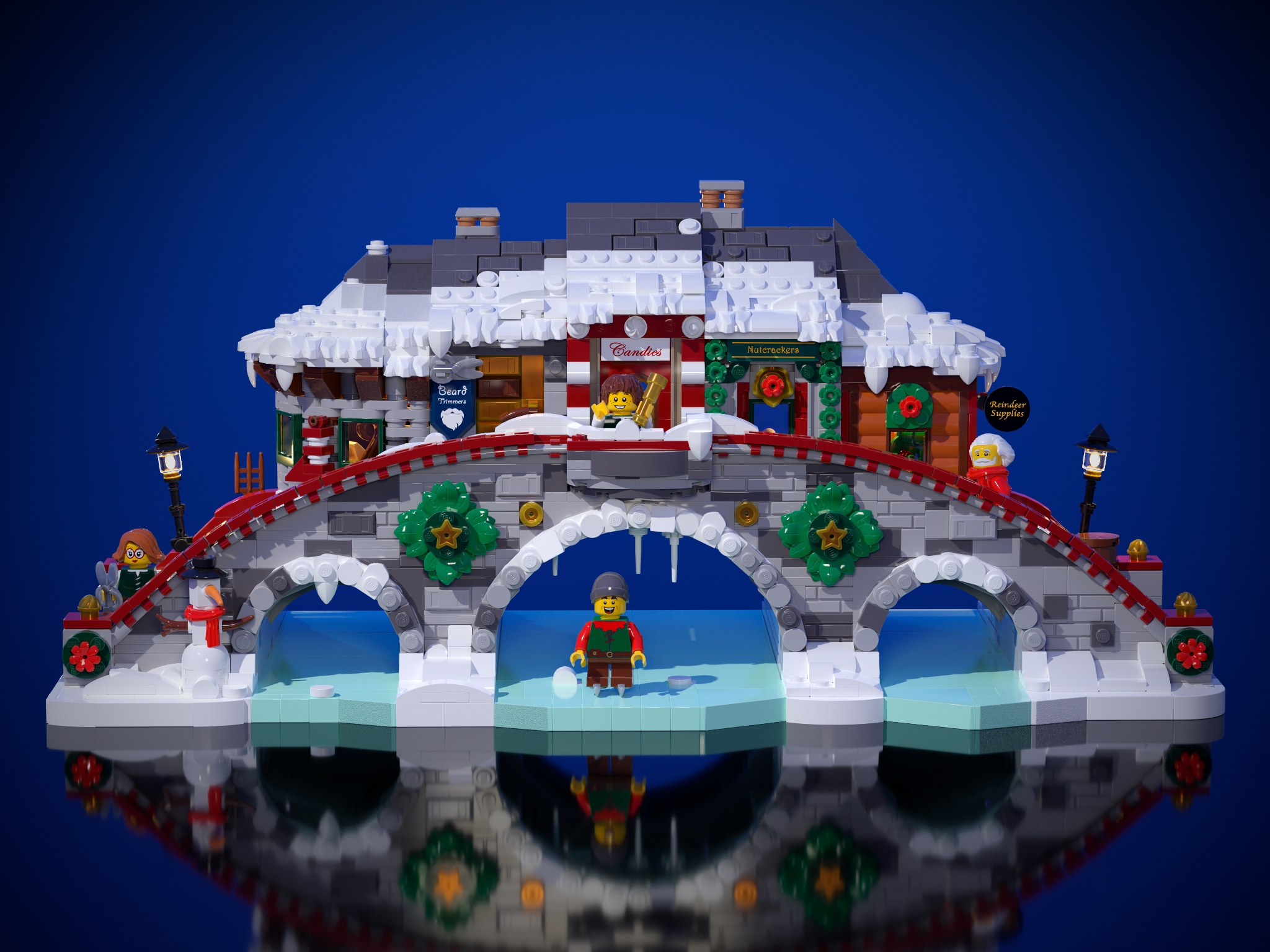 Magical Village over The Bridge 1