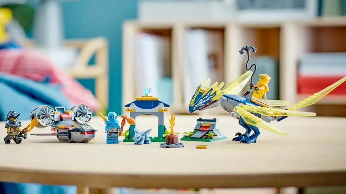 LEGO NINJAGO 71798 Nya and Arin's Baby Dragon Battle revealed