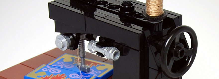 Brick Pic of the Day: Stitched up