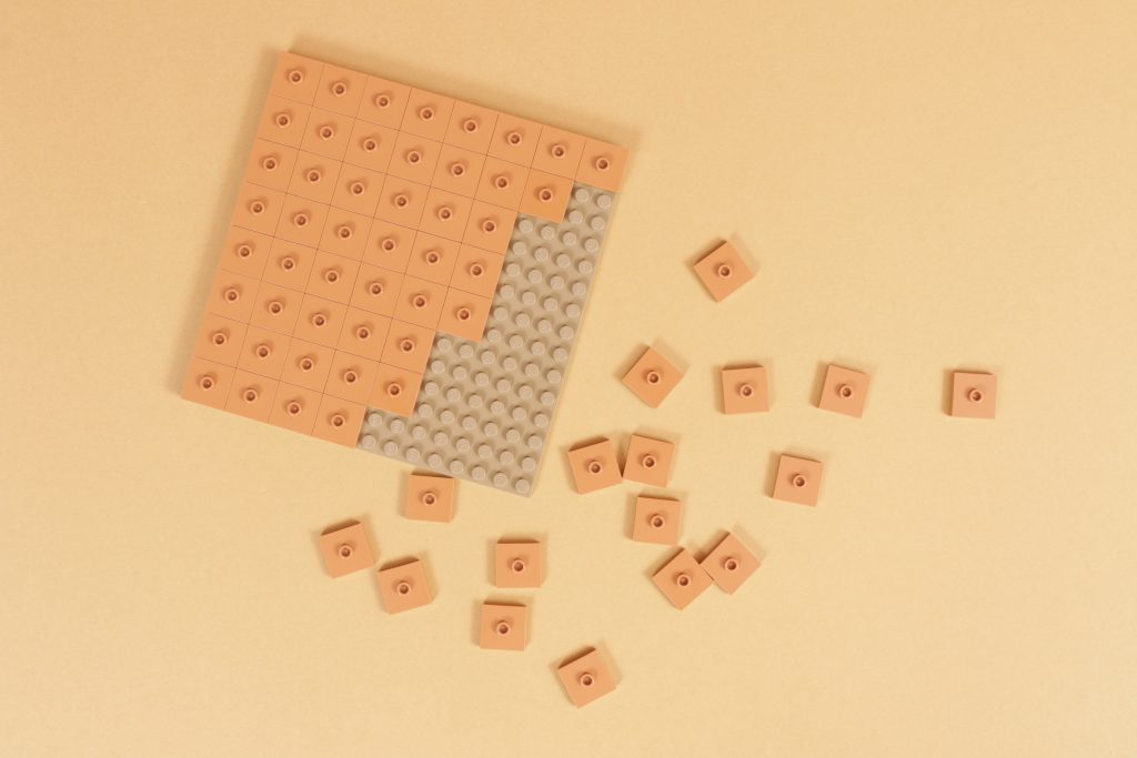 How to LEGO – Building space terrain part I step by step 1 1024x683