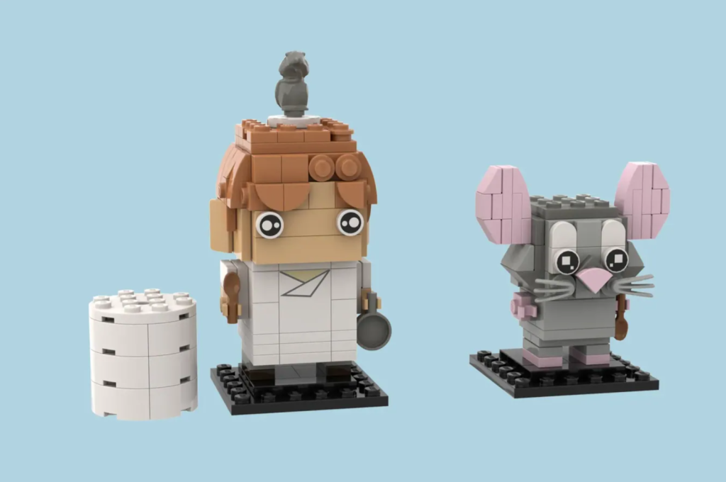LEGO Ideas ratatouille brickheadz 1024x680
