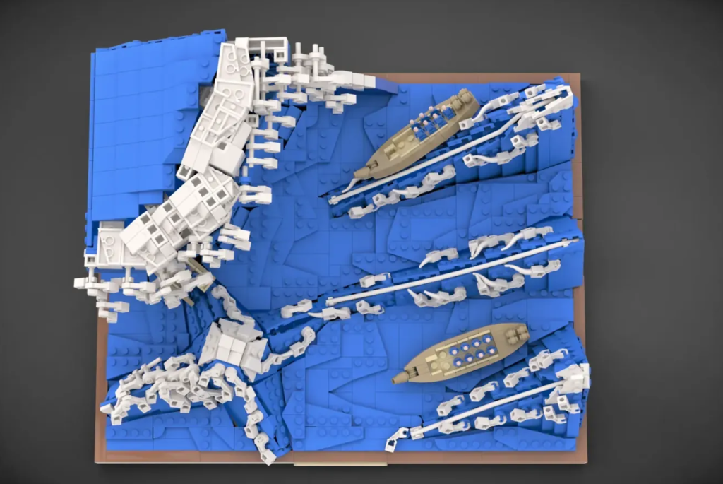 LEGO Ideas great wave off katagawa 2 1024x685