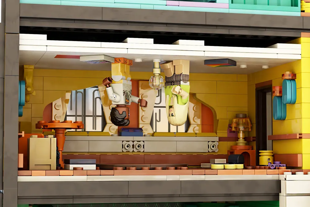 LEGO Ideas taylor swift lovers house water leaper 6