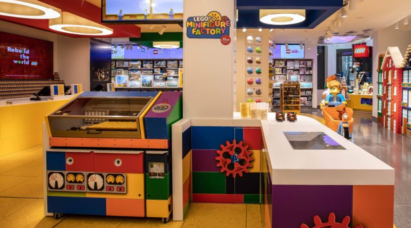 Technlogy is just part of the mix in LEGO Stores