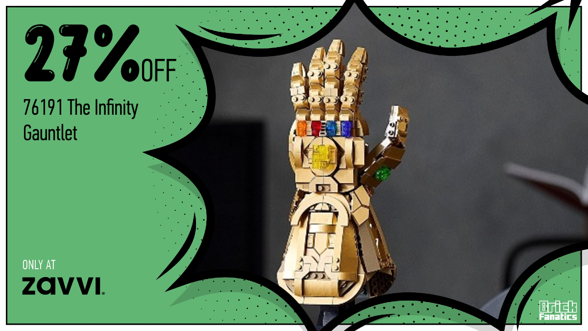 Huge LEGO deals at Zavvi include discount on Marvel 76191 The Infinity Gauntlet