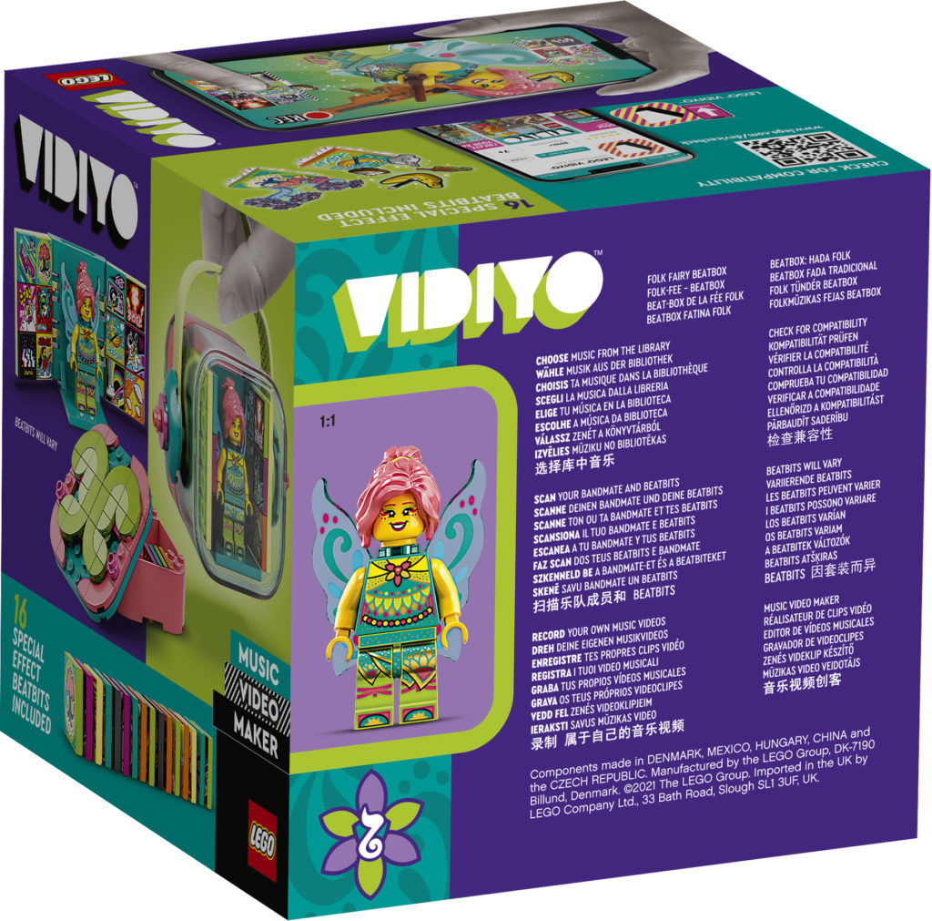 LEGO VIDIYO Folk Fairy BeatBox 43110 Box