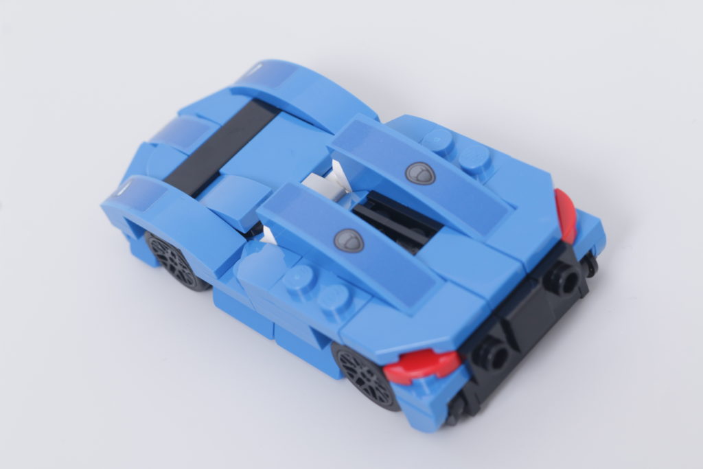 LEGO Speed Champions 30343 McLaren Elva GWP review 7