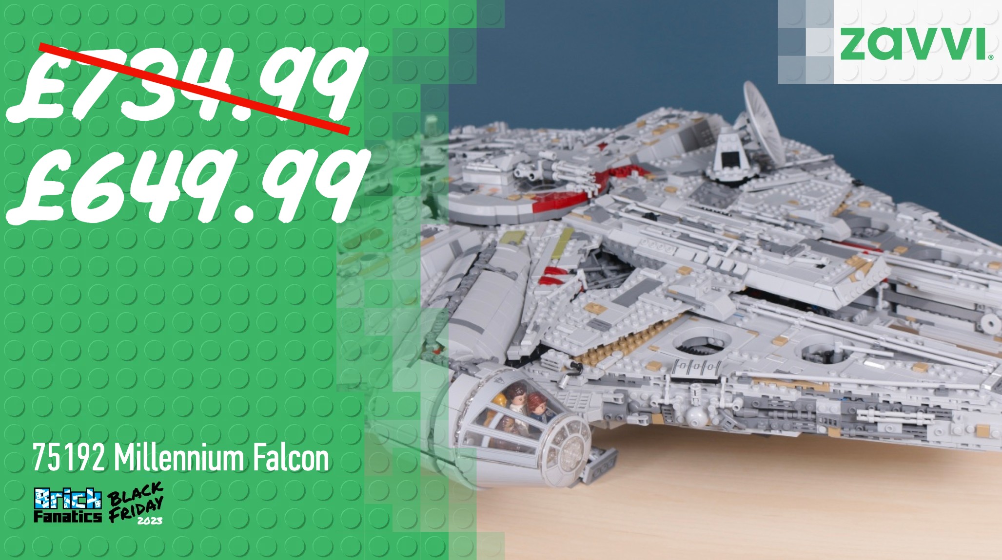 Pick up a deal on LEGO UCS Millennium Falcon before it's gone