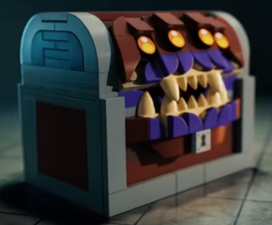 LEGO Ideas dungeons and dragons mimic teaser 1