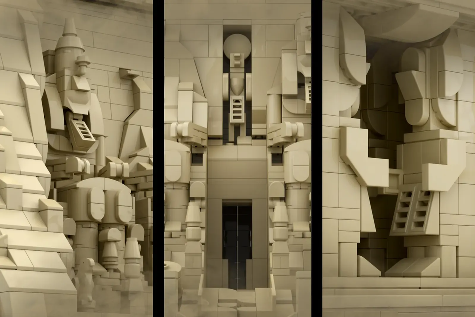 LEGO Ideas Great Temple of Abu Simbel 4