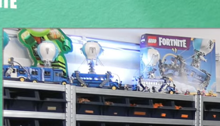 lego fortnite big build livestream 77073 battle bus