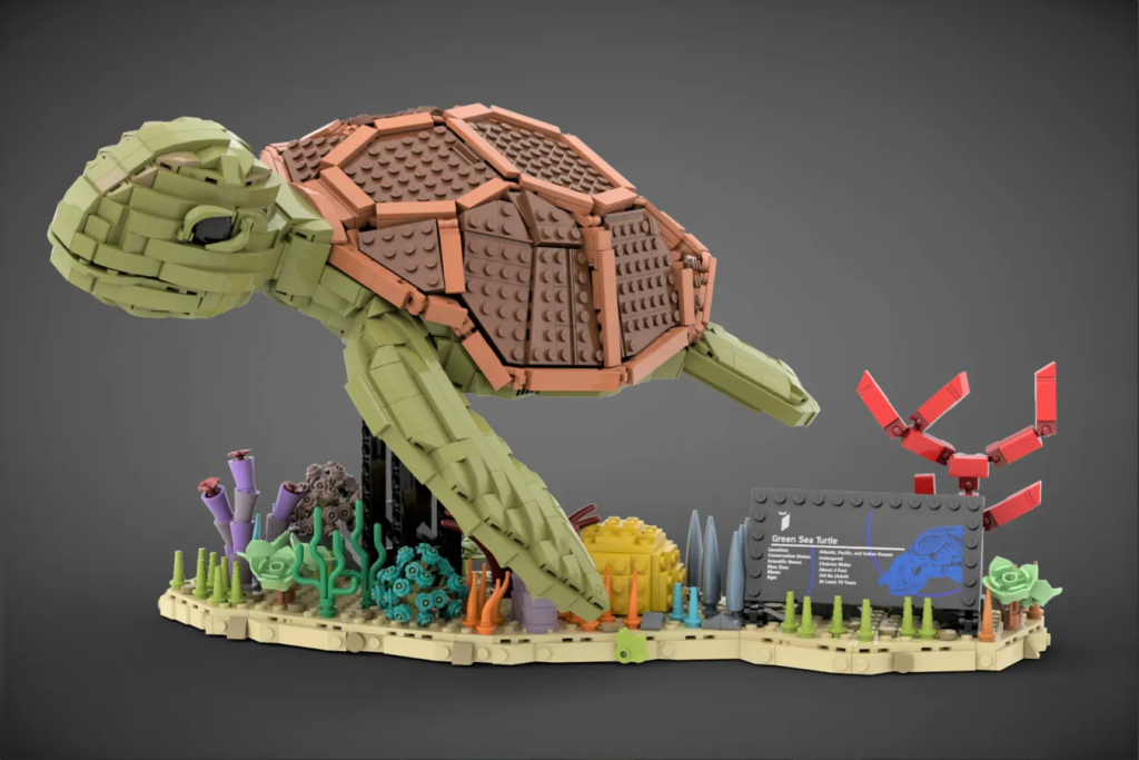 LEGO Ideas Sea Turtle 7 1024x683