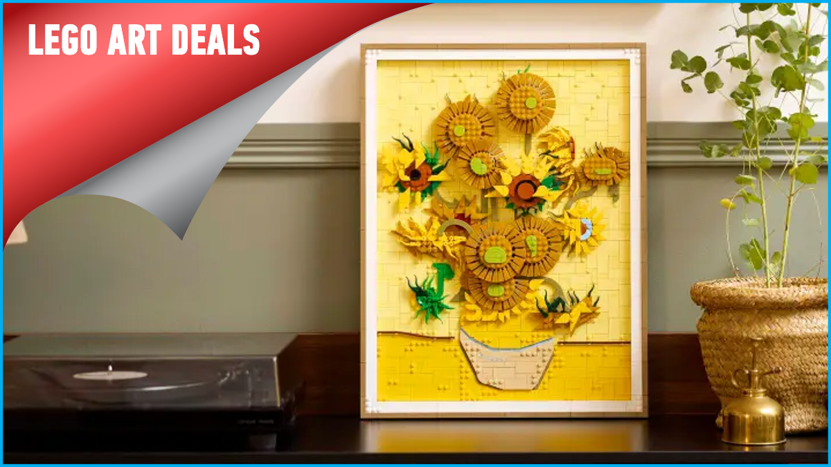 First chance to save on LEGO Art Van Gogh’s Sunflowers