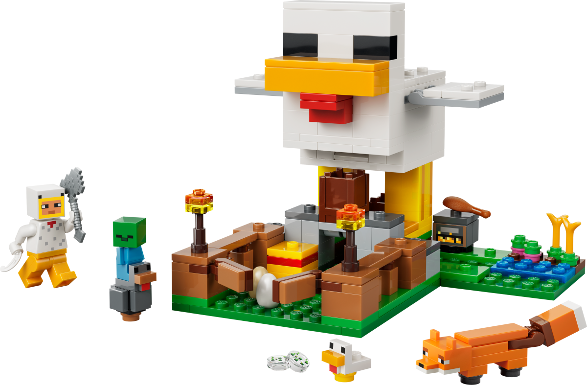 LEGO Minecraft 21585 Chicken Farm 17 1200x787
