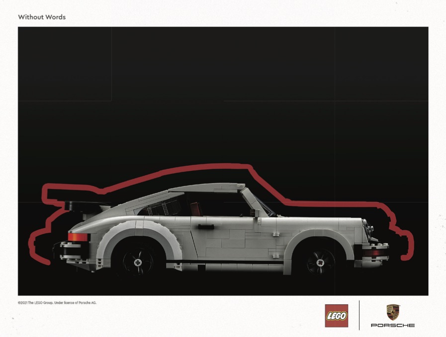 LEGO 10295 Porsche 911 art print 2