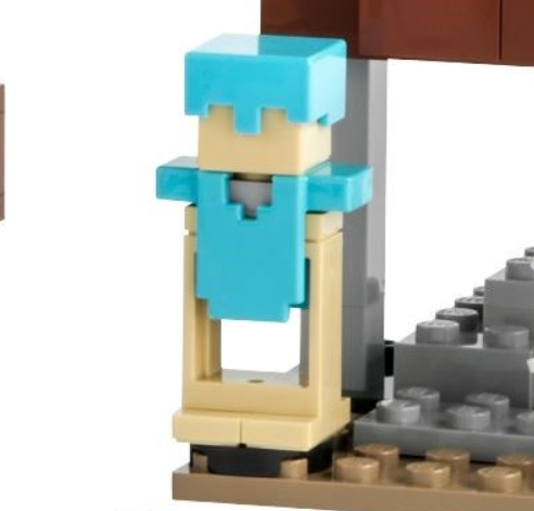 LEGO Minecraft 21190 The Abandoned Village armour stand