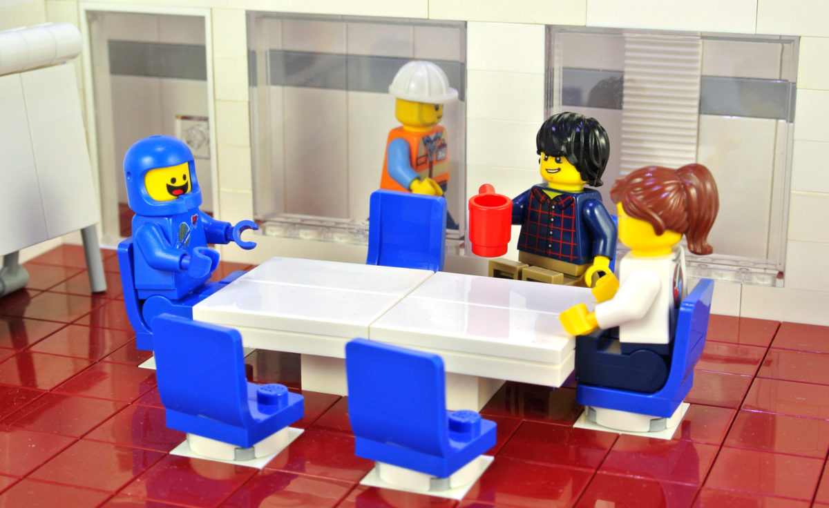 Brick Pic of the Day: Interview with a spaceman
