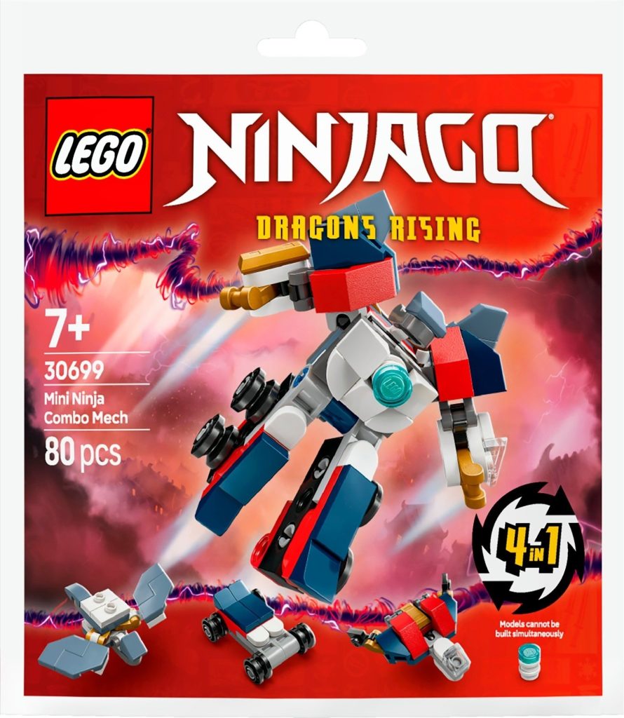 LEGO NINJAGO 30699 Mini Ninja Combo Mech paper bag 890x1024