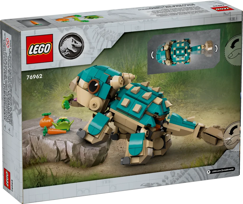LEGO Jurassic World 76962 Baby Bumpy Ankylosaurus 2 1024x859