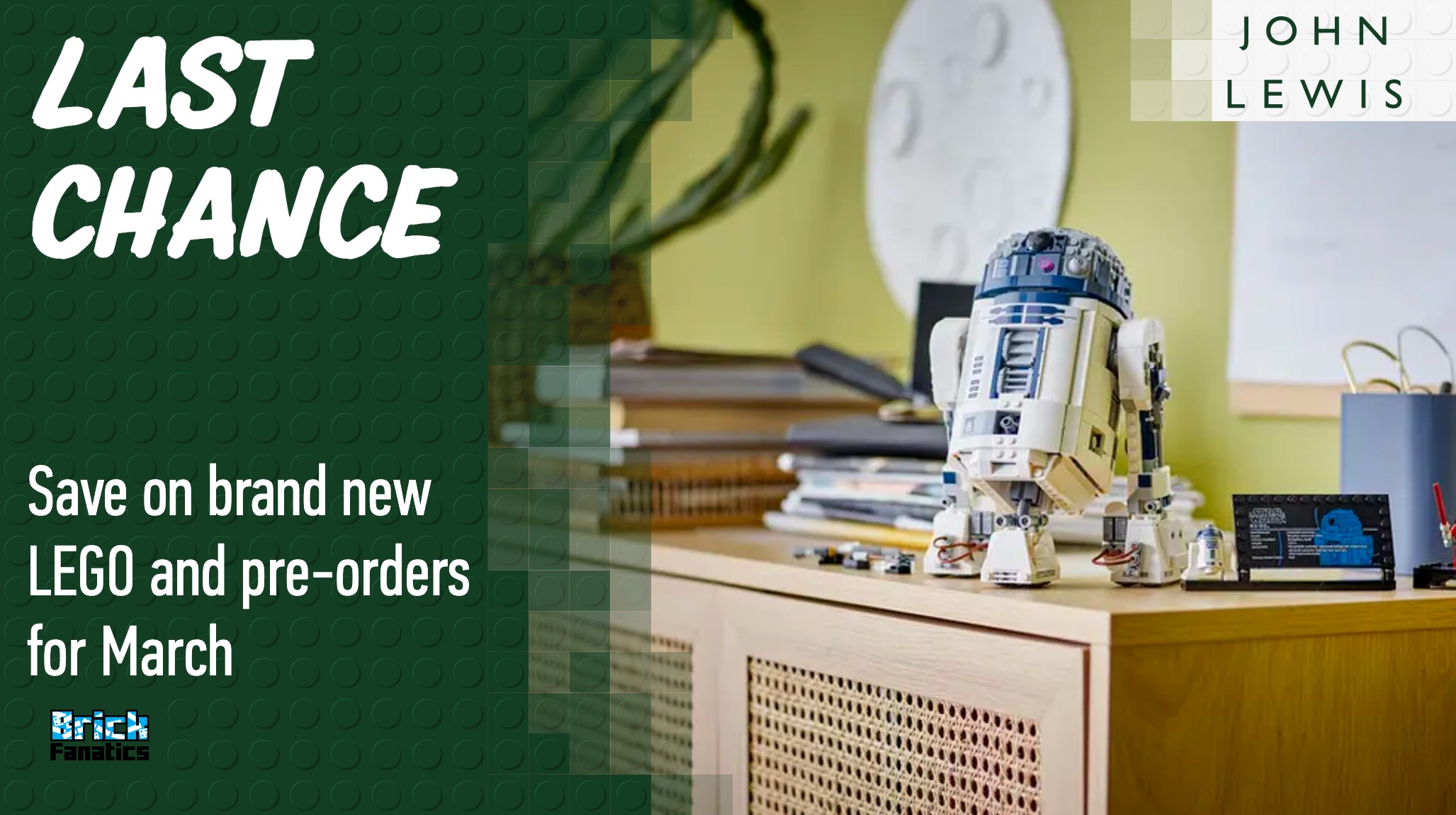 Last chance to score rare discounts on LEGO Ideas, Icons, and more