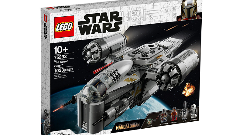 LEGO Star Wars: The Mandalorian 75292 The Razor Crest boxed images