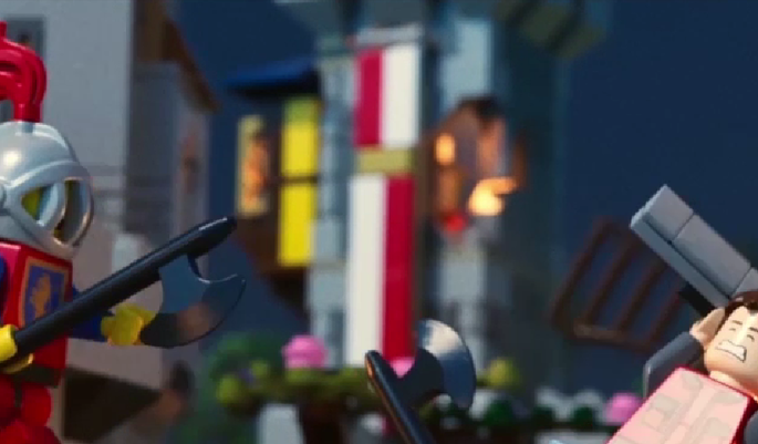 MEdieval castle brick to the future