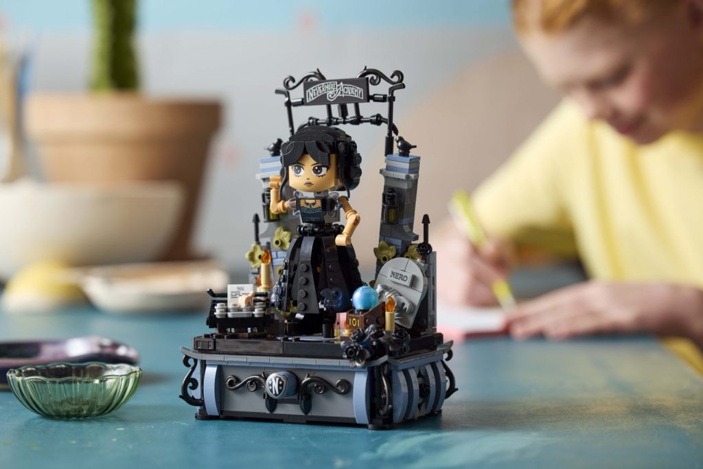 LEGO Wednesday 76780 Wednesday Addams Figure lifestyle 10 1024x683