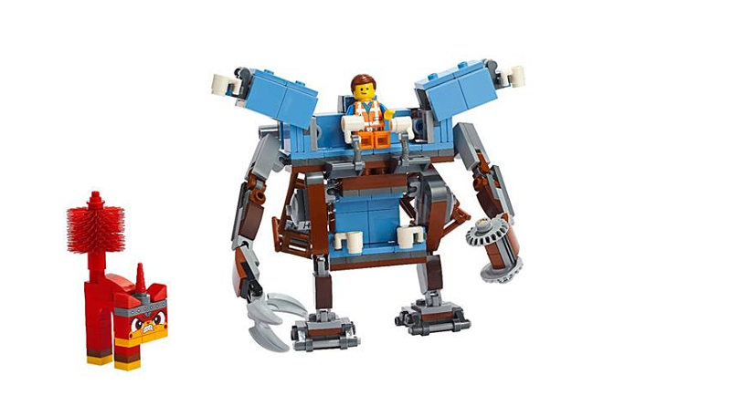The LEGO Movie 2 70842 Emmet's Triple-Decker Couch Mech revealed