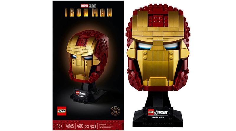LEGO Marvel 76165 Iron Man Helmet available now