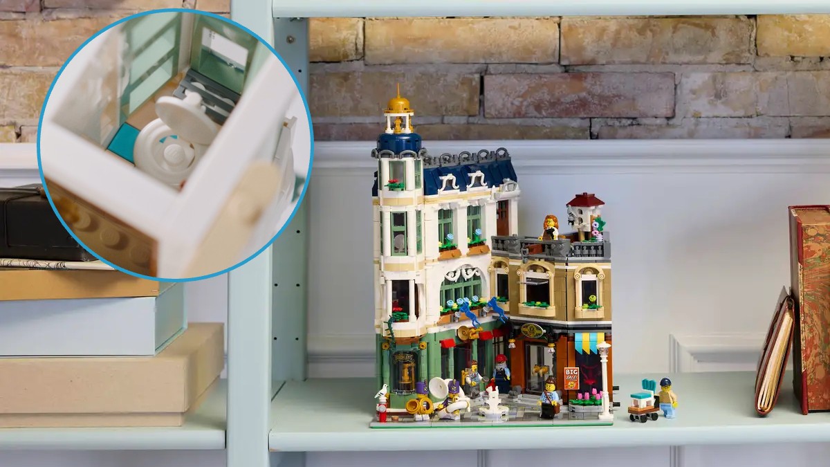 'We don't overuse the toilet': LEGO modular building designer talks toilet humour