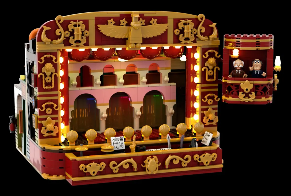 muppet lego ideas stage