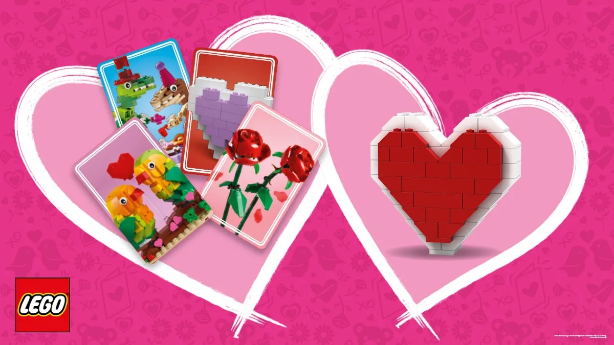 Free Valentines Day event being held in LEGO stores worldwide