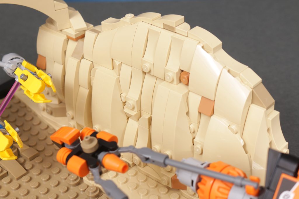 LEGO Star Wars 75380 Mos Espa Podrace Diorama review 17 1024x683