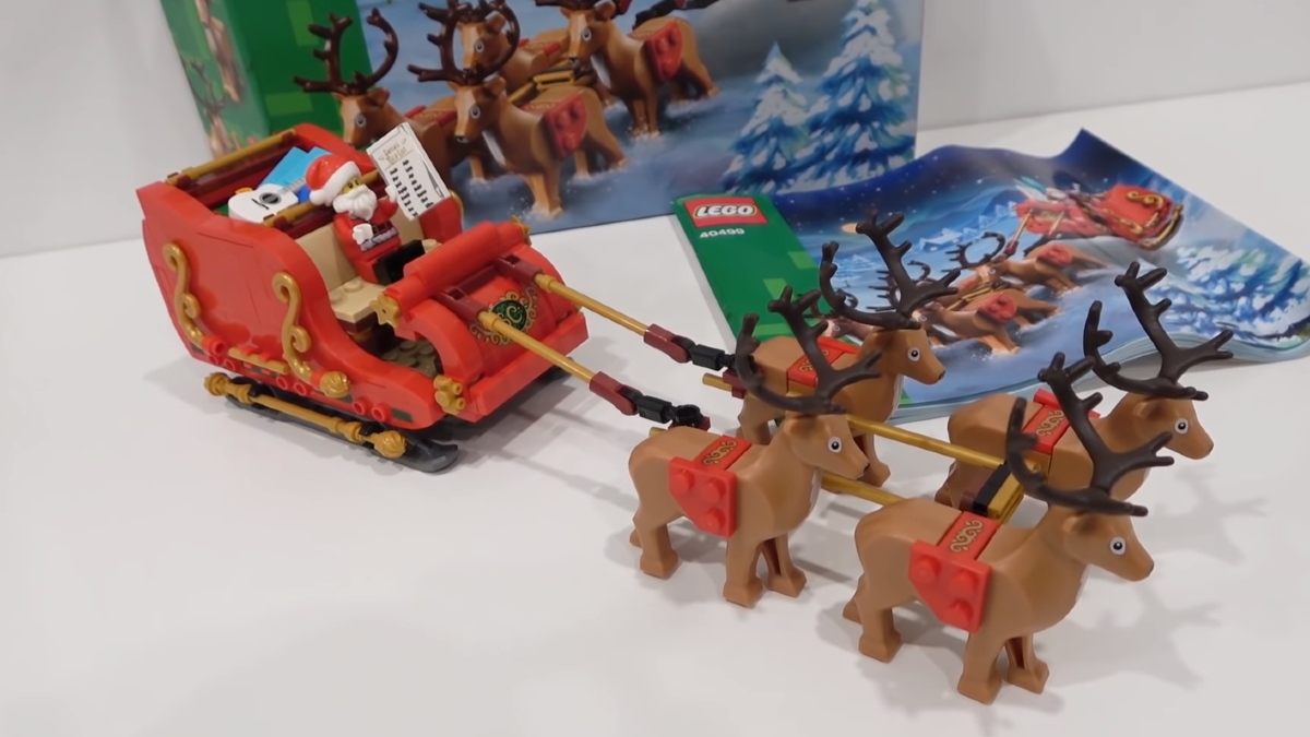 First look at new LEGO Seasonal 40499 Santa's Sleigh