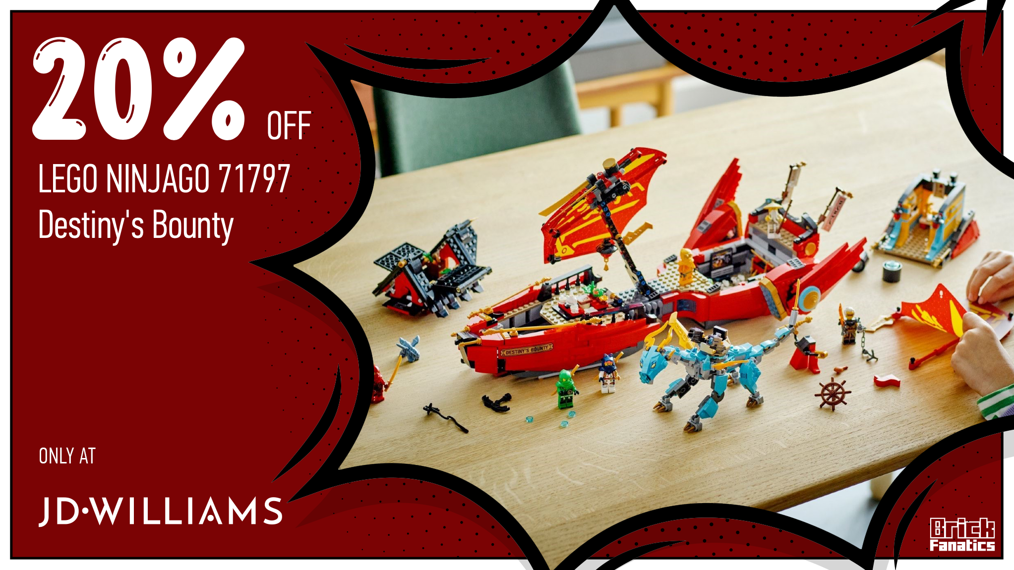 Celebrate LEGO NINJAGO Dragons Rising Season 1 Part 2 with a mighty discount