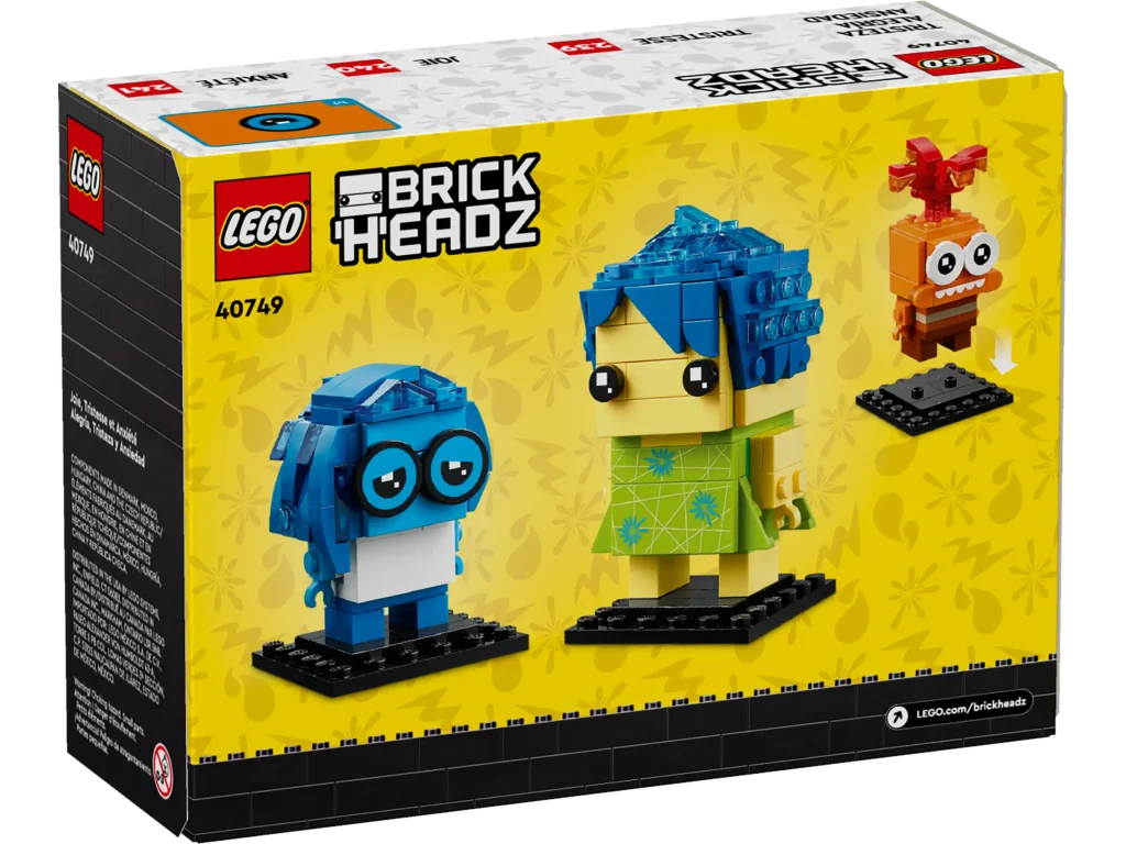 LEGO BrickHeadz 40749 Joy Sadness Anxiety 5 1024x768